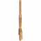 Ekena Millwork Alberta Smooth Timber Gable Bracket, Western Red Cedar, 72"W x 27"H x 1 1/2"D x 3 1/2"F, 9/12 Pitch GBW072X27X0204ALB00SWR - alternate 3